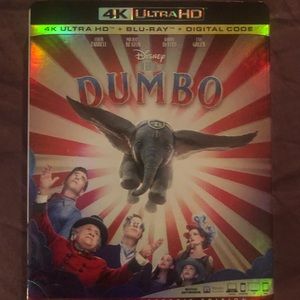 Dumbo 4K Ultra Hd, Bluray and Digital Copy